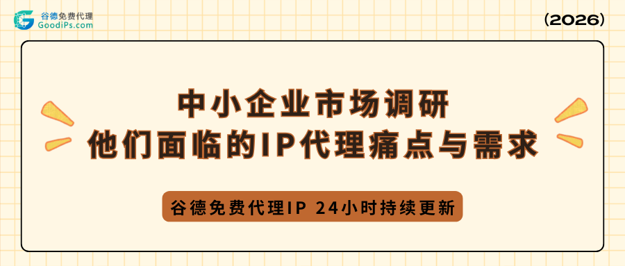中小企业市场调研:他们面临的IP代理痛点与需求